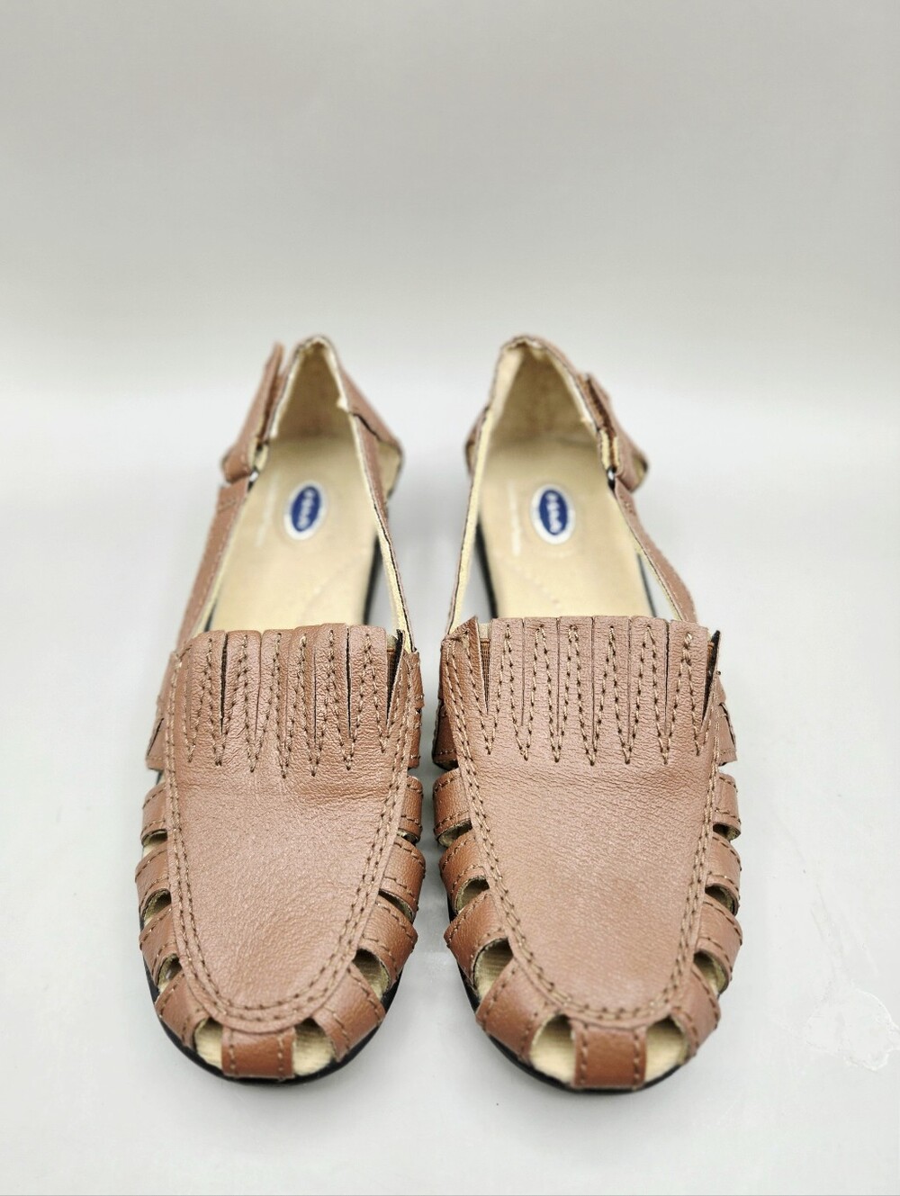 Dr. Scholl's Comfort Ranniosh Brown Hurache Sandals, Size 8M - Picture 4 of 11